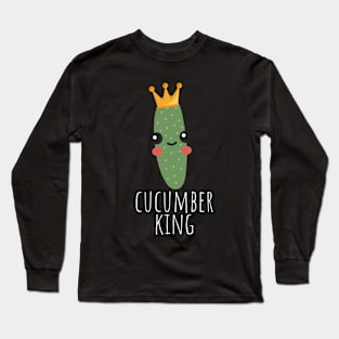 Cucumber King Cute Long Sleeve T-Shirt